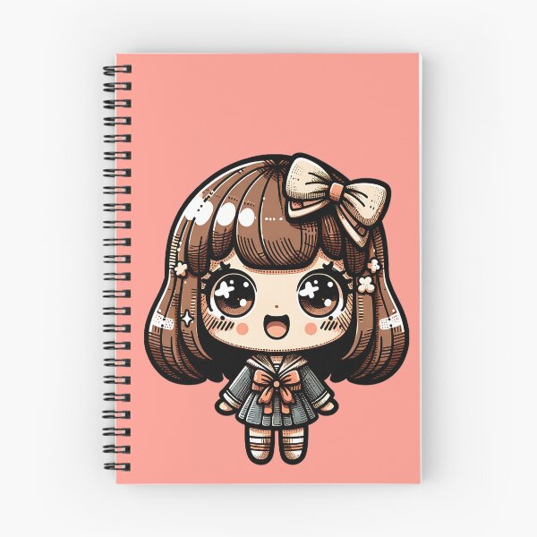 Artikelvorschau, Kawaii-Mädchen - handgezeichnet entworfen und verkauft von subCultGraphix.