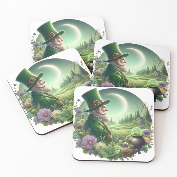 Artikelvorschau, Kobold Happy St. Patricks Day Landschaft entworfen und verkauft von Expressions-Sel.