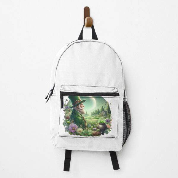 Item preview, Leprechaun Happy St Patricks Day Landscape designed and sold by Expressions-Sel.