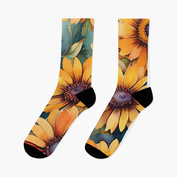 Item preview, Flowers pattern yellow green designed and sold by Working-Woman.