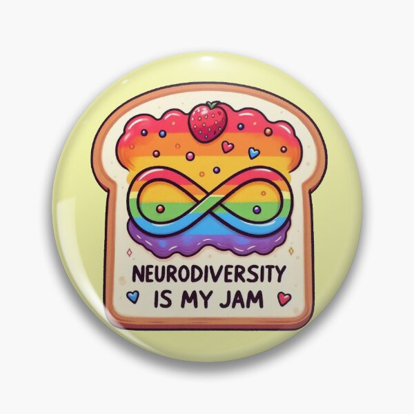 Item preview, Neurodiversity is my jam designed and sold by Vkinsify.