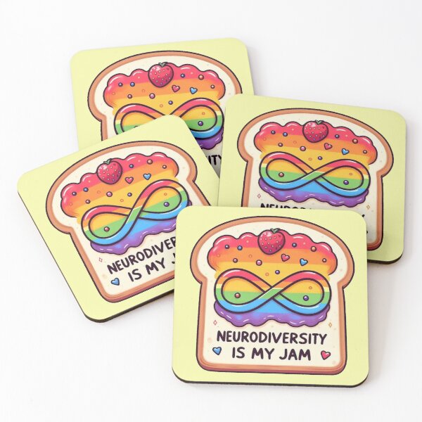 Item preview, Neurodiversity is my jam designed and sold by Vkinsify.