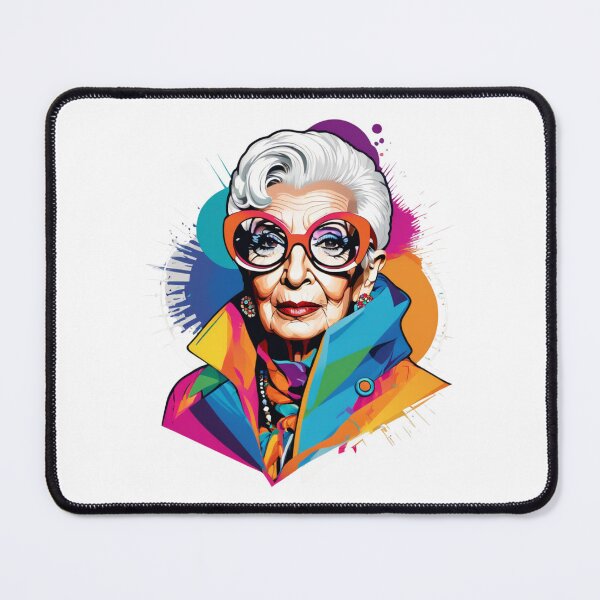 Item preview, Íris Apfel - Diva and Fashion Icon  designed and sold by UmutK.