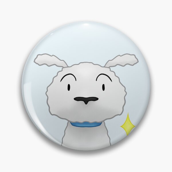 Item preview, Fluffy white puppy designed and sold by LemonFur.