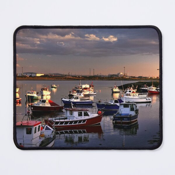 Item preview, Evening light at Paddy's Hole Redcar designed and sold by RosRidleyPhoto.