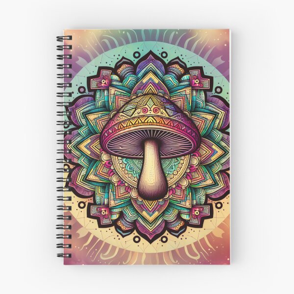 Item preview, Mandala Mushroom Nature Art designed and sold by AnalajiaDesigns.
