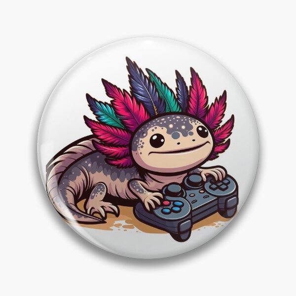 Item preview, Loves Axolotls And Video Games Gamesolotl designed and sold by Plazacore.