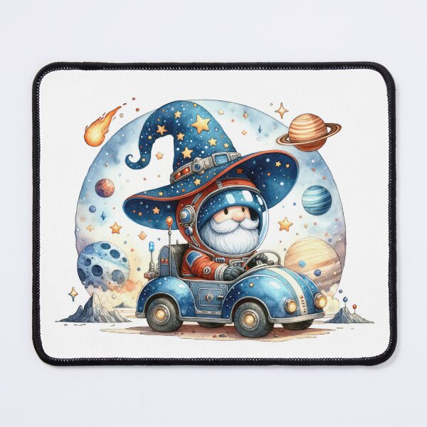 Item preview, Cute Astronaut Gnome and Space designed and sold by Magnuna.
