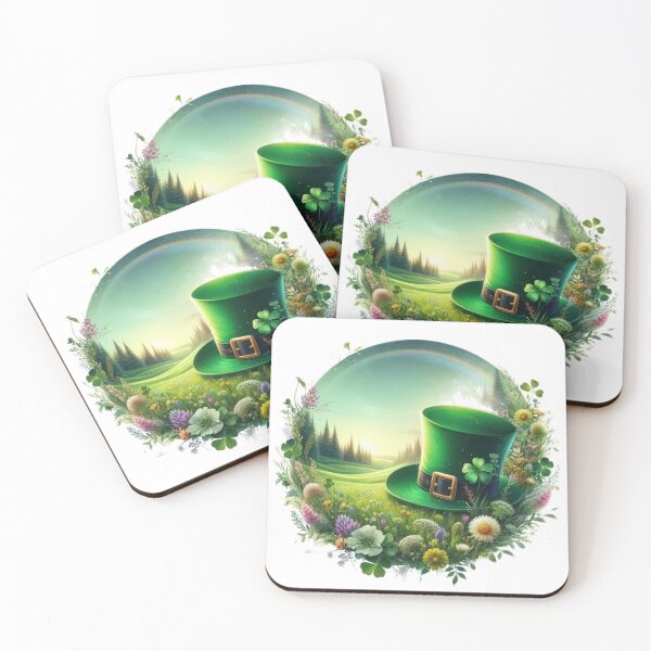 Artikelvorschau, Kobold Hut Happy St. Patricks Day Landschaft entworfen und verkauft von Expressions-Sel.