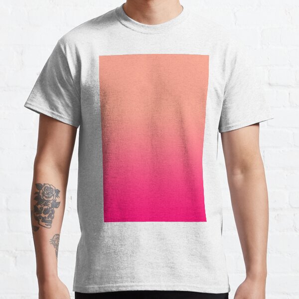 VERY VIVID AFTERNOON COCTAIL | VIVID TANGERINE AND VIVID RASBERRY |OMBRE BY OZCUSHIONS Classic T-Shirt