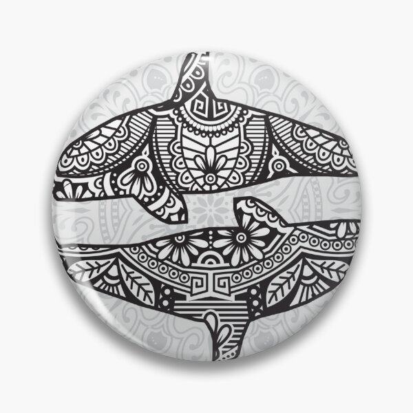 Artikelvorschau, Orca-Mandala entworfen und verkauft von PranaPrecision.