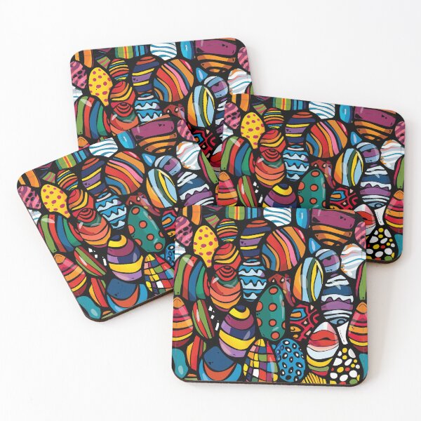 Item preview, Psychedelic Seamless Pattern Easter Eggs designed and sold by sheprint.
