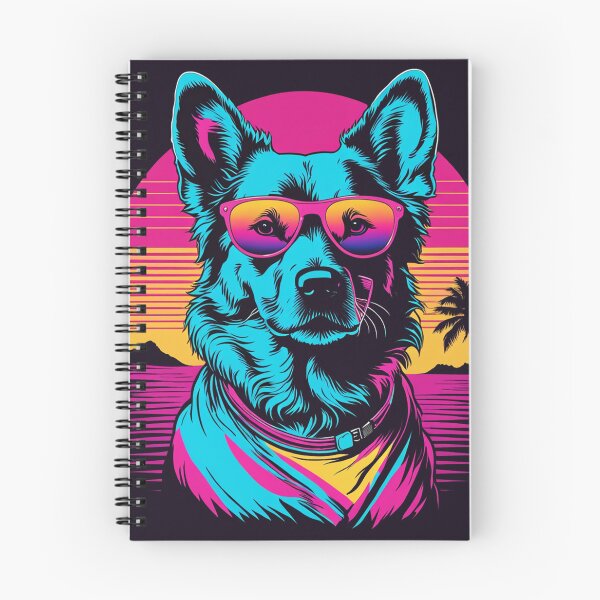 Item preview, The irresistible charm of a dog with glasses - a fashion statement that needs no translation. designed and sold by Pulsant  Paintings.
