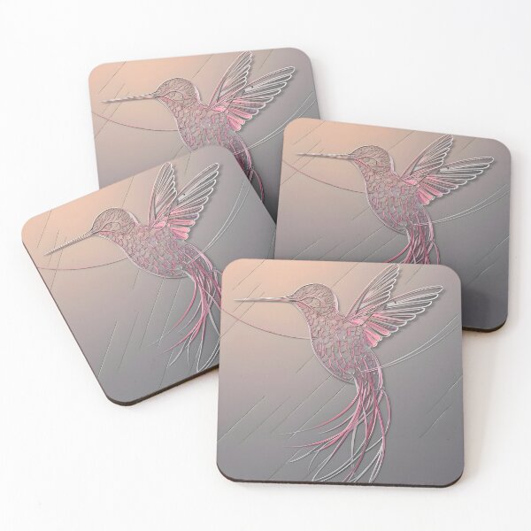 Item preview, Humming-bird line art  designed and sold by Tajdi.