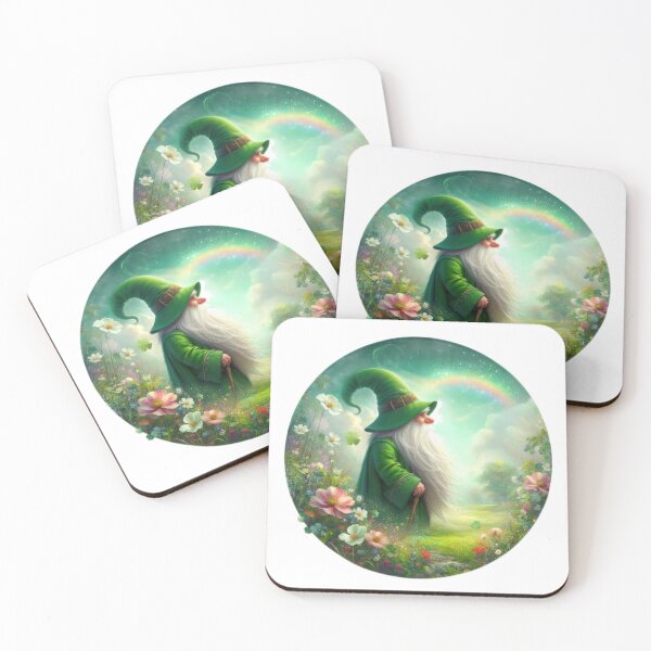 Artikelvorschau, alter Kobold Happy St. Patricks Day Landschaft entworfen und verkauft von Expressions-Sel.