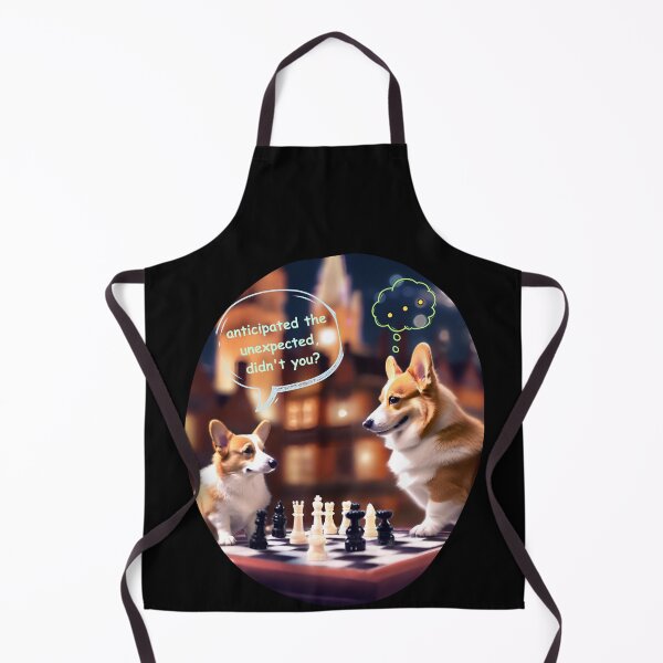 Item preview, Corgi Unexpected Chess designed and sold by AngelFeatherDsg.