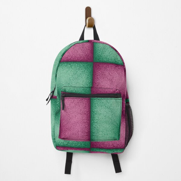 Item preview, Chess pattern from "Pouf" tiles the color of eucalyptus and cherry color designed and sold by Cherevan.