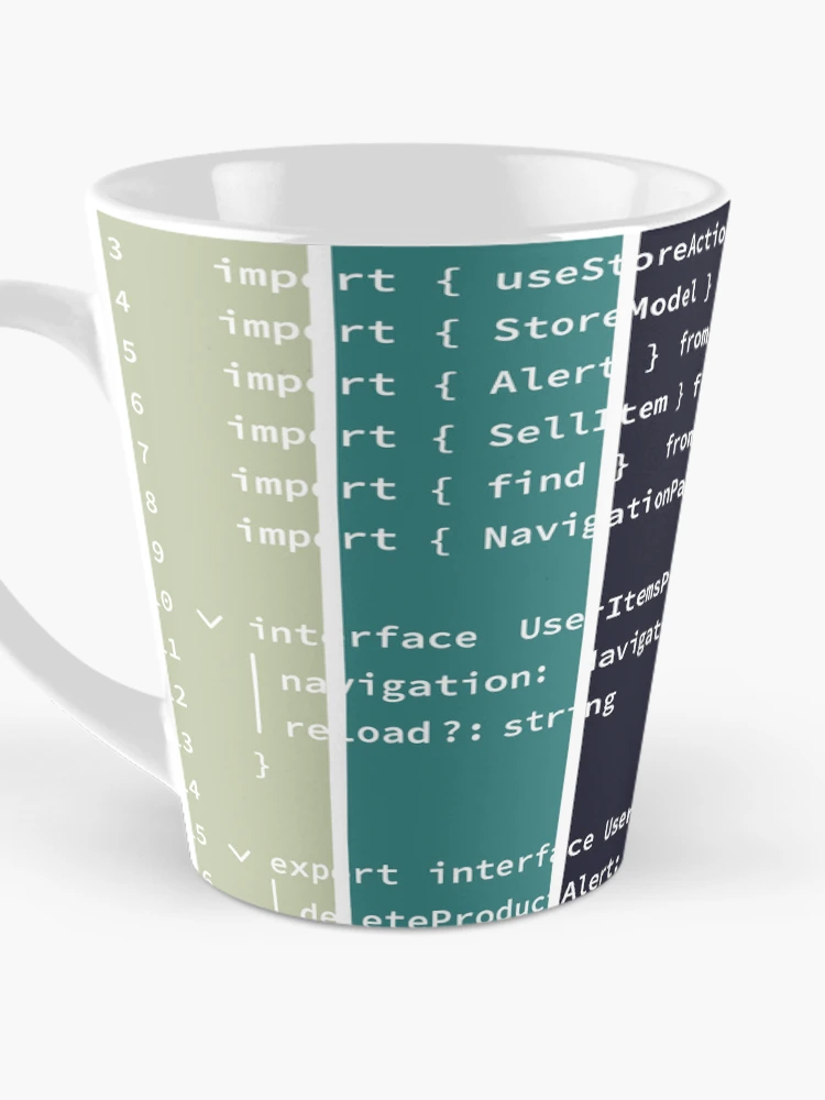 Thumbnail 3 of 4, Coffee Mug, Coding shirt design Javascript Python SQL designed and sold by CarolinasDsgns.
