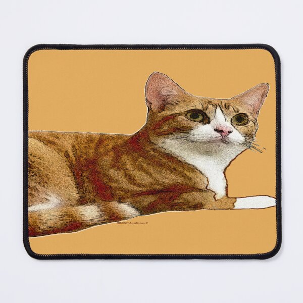 Item preview, Pretty Orange Cat Relaxed designed and sold by kristalcurt.