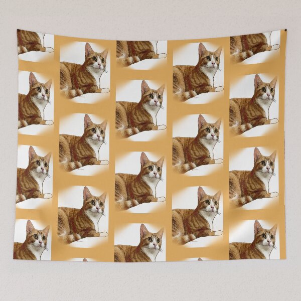 Item preview, Pretty Orange Cat Relaxed designed and sold by kristalcurt.