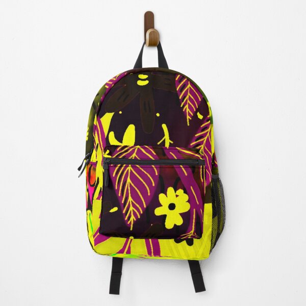 Item preview, Leaves & Flowers Dominant Maroon & Yellow Colours designed and sold by Pattern Hub.