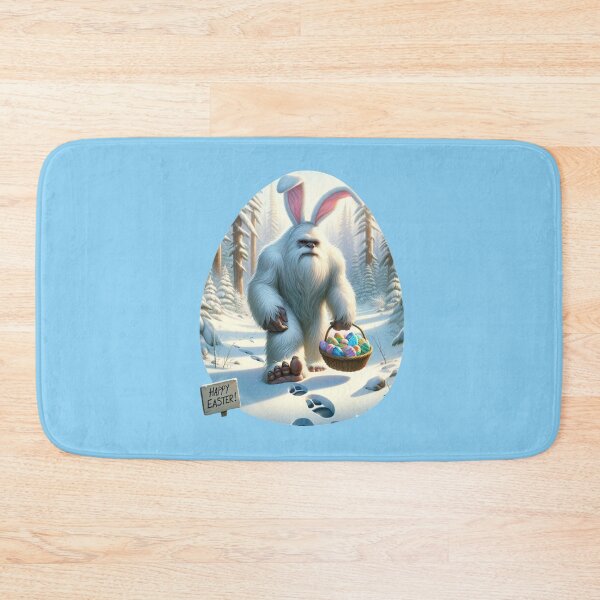 Item preview, Furry Frolics: The Enchanting Yeti Easter Bunny designed and sold by Matt's Artificial Nature.