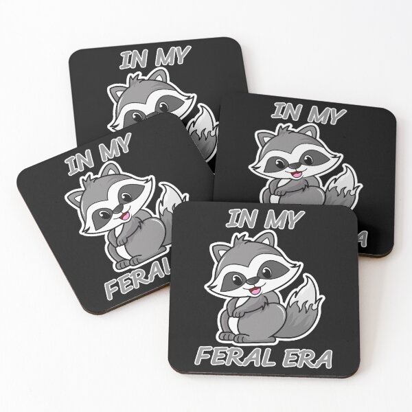 Item preview, In My Feral Era Raccoon designed and sold by MG-MagicGallery.