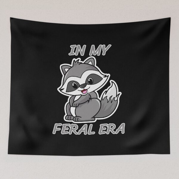 Item preview, In My Feral Era Raccoon designed and sold by MG-MagicGallery.