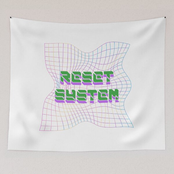 Item preview, Reset system cyberpunk style designed and sold by chillcloset.