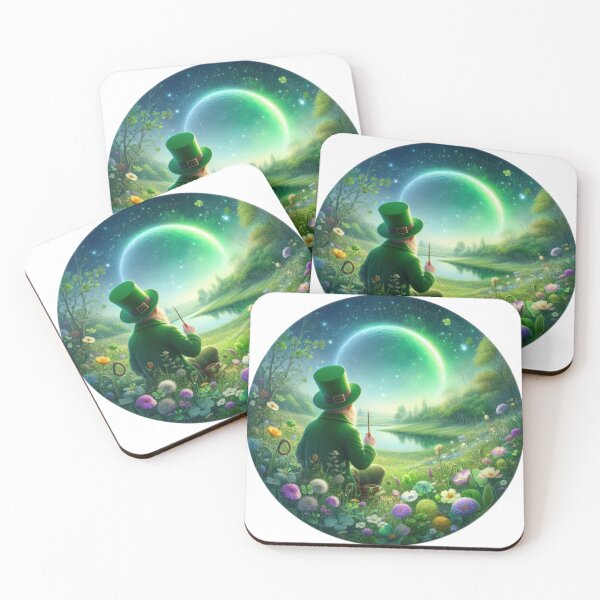Artikelvorschau, Kobold Happy St. Patricks Day Landschaft entworfen und verkauft von Expressions-Sel.