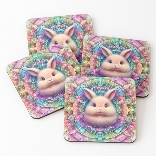 Item preview, Pastel Mandala Easter Bunny, Mandala Wall Art, Easter Bunny, Easter Bunny Mandala Design, Kid's Easter Bunny, Adult Easter Bunny designed and sold by AnalajiaDesigns.
