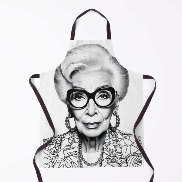 Item preview, Portrait of Iris Apfel designed and sold by UmutK.