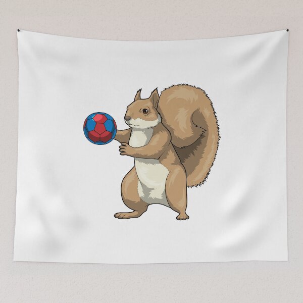 Item preview, Squirrel Handball player Handball designed and sold by Snabdesign84.