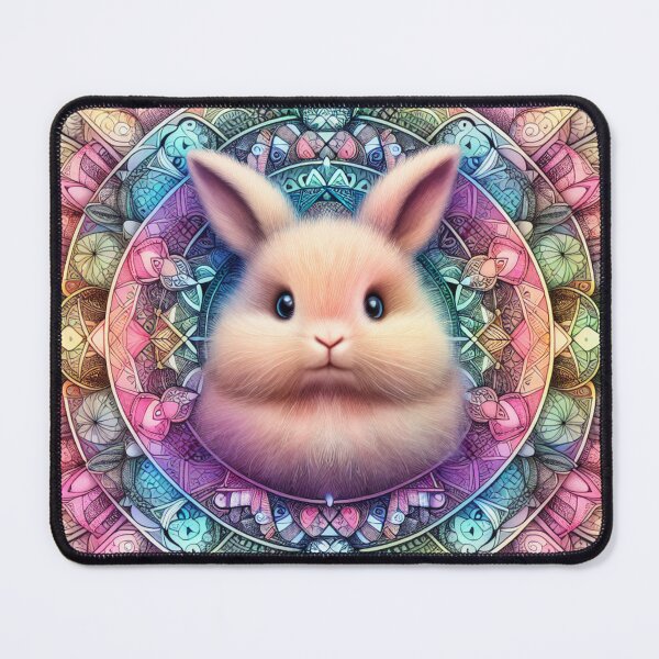 Item preview, Pastel Mandala Easter Bunny, Mandala Wall Art, Easter Bunny, Easter Bunny Mandala Design, Kid's Easter Bunny, Adult Easter Bunny designed and sold by AnalajiaDesigns.