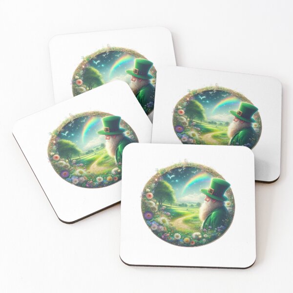 Artikelvorschau, Happy St. Patricks Day Landscape -Kobold entworfen und verkauft von Expressions-Sel.