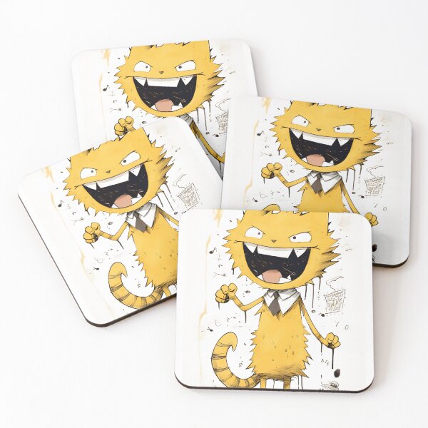 Item preview, Crazy Cute Cat designed and sold by CoolMantras.