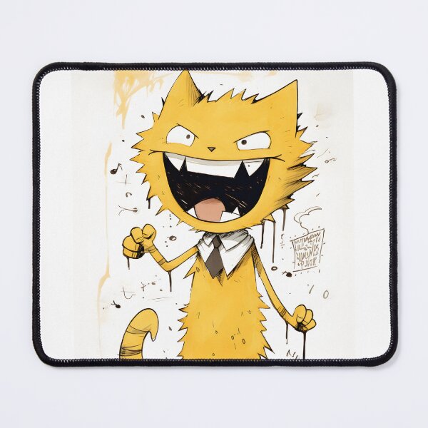 Item preview, Crazy Cute Cat designed and sold by CoolMantras.