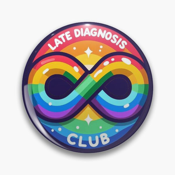 Item preview, Late Diagnosis Club designed and sold by Vkinsify.
