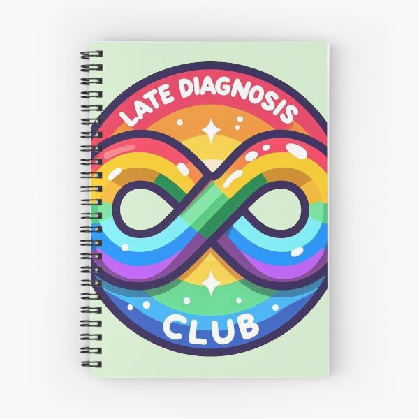 Item preview, Late Diagnosis Club designed and sold by Vkinsify.