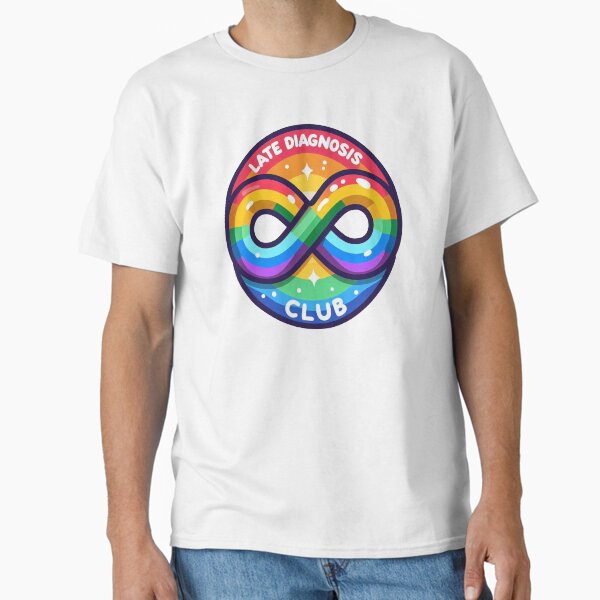 Item preview, Late Diagnosis Club designed and sold by Vkinsify.
