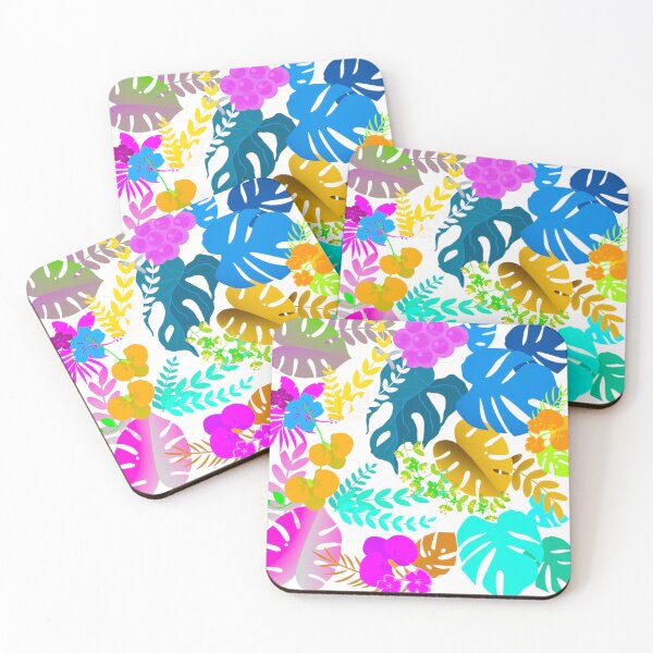 Item preview, Stunning Colourful Tropical Leaves designed and sold by Pattern Hub.