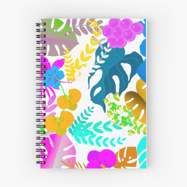 Item preview, Impresionantes hojas tropicales coloridas designed and sold by Pattern Hub.