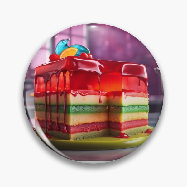 Item preview, Multi colour moist cake designed and sold by Rorulent.