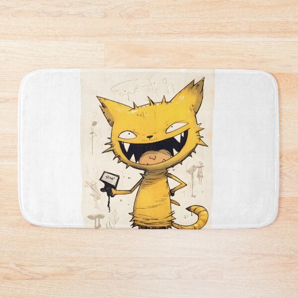 Item preview, Crazy Cute Cat designed and sold by CoolMantras.