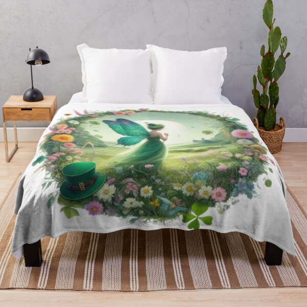 Item preview, Happy St Patricks Day Landscape Fairy designed and sold by Expressions-Sel.