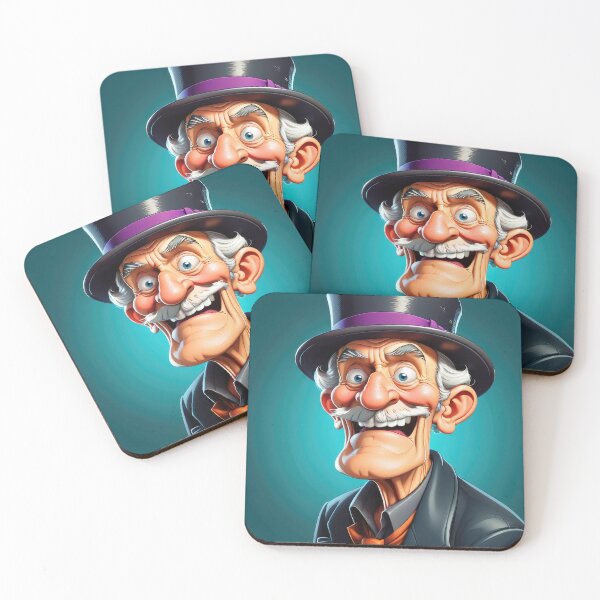 Item preview, Crazy Old Man - 1 designed and sold by cyberartstudiox.