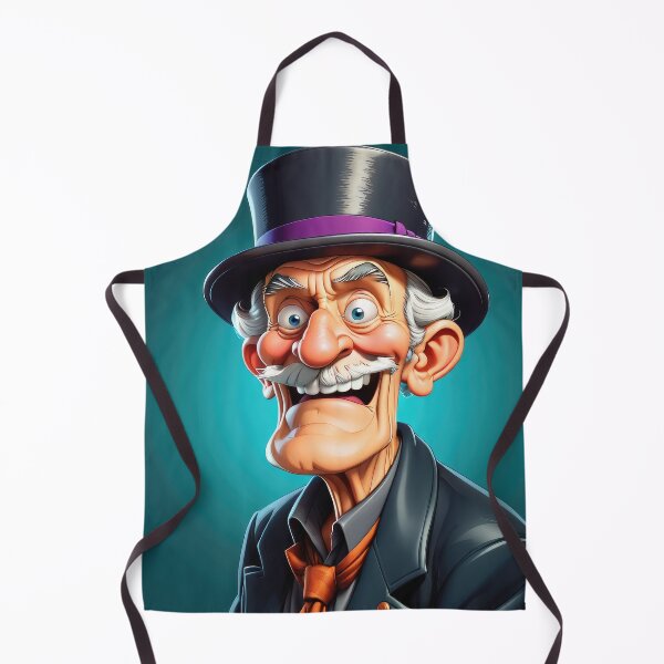 Item preview, Crazy Old Man - 1 designed and sold by cyberartstudiox.