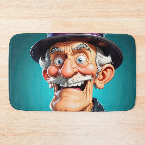 Item preview, Crazy Old Man - 1 designed and sold by cyberartstudiox.