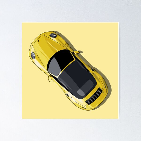 Item preview, Turbo S convertible - vector drawing designed and sold by yohannlp.