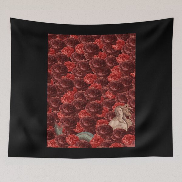 Item preview, Mermaid in a Sea of Roses  designed and sold by LucieStallworth.